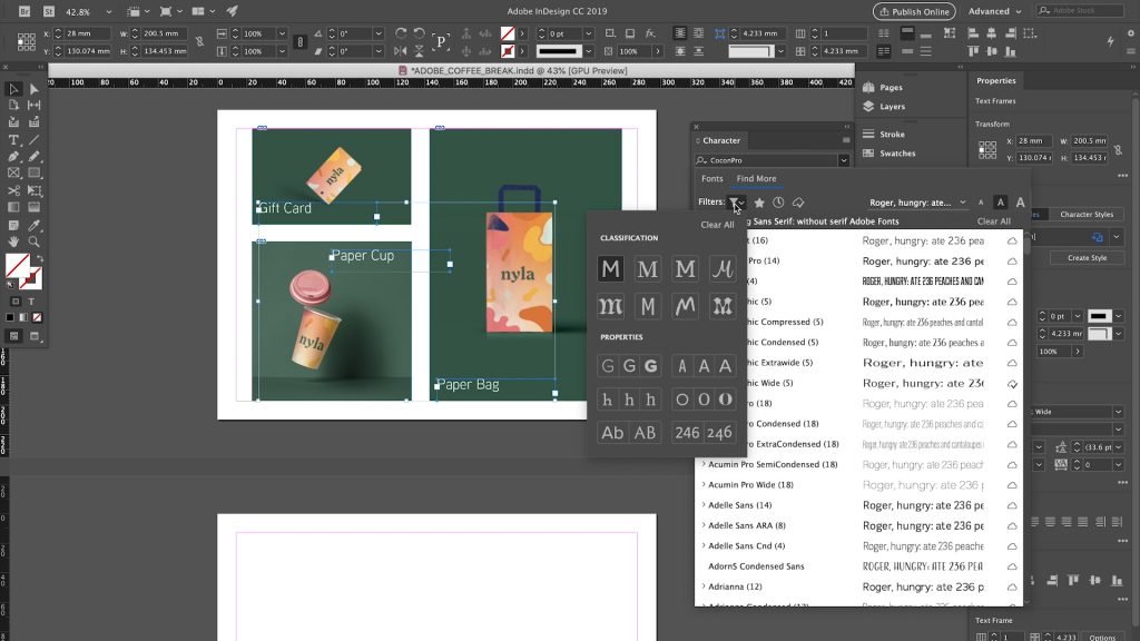 Adobe InDesign mizanpaj yazılımı